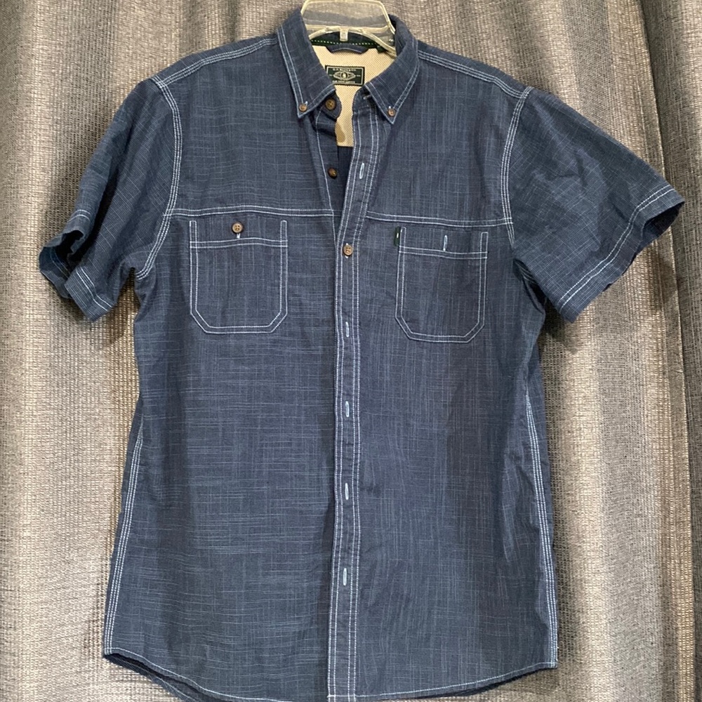 G H. Bass & Co. blue shirt (L)